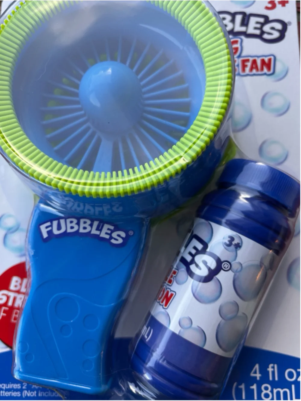 Fubbles batteries are